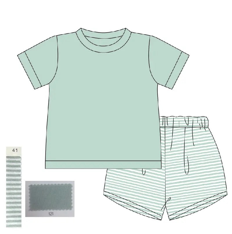 Boys Stripe Short Sets *PREORDER*