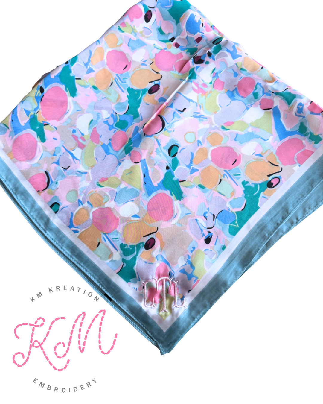 DISH Palm Royale Personalized Scarves *PREORDER FOR EVENT APRIL 23*