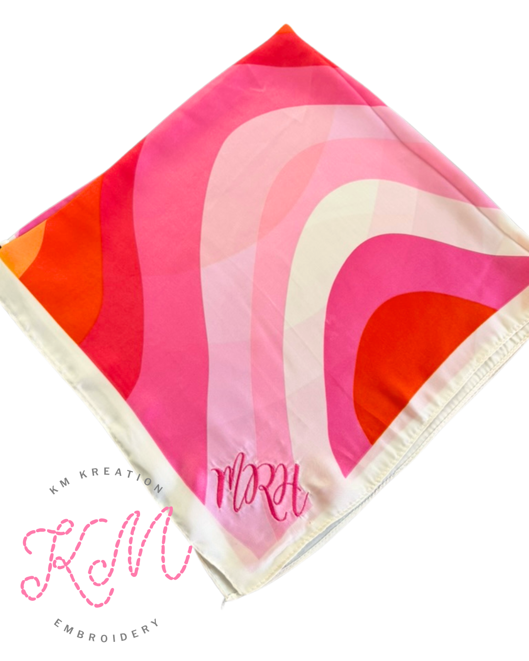 DISH Palm Royale Personalized Scarves *PREORDER FOR EVENT APRIL 23*