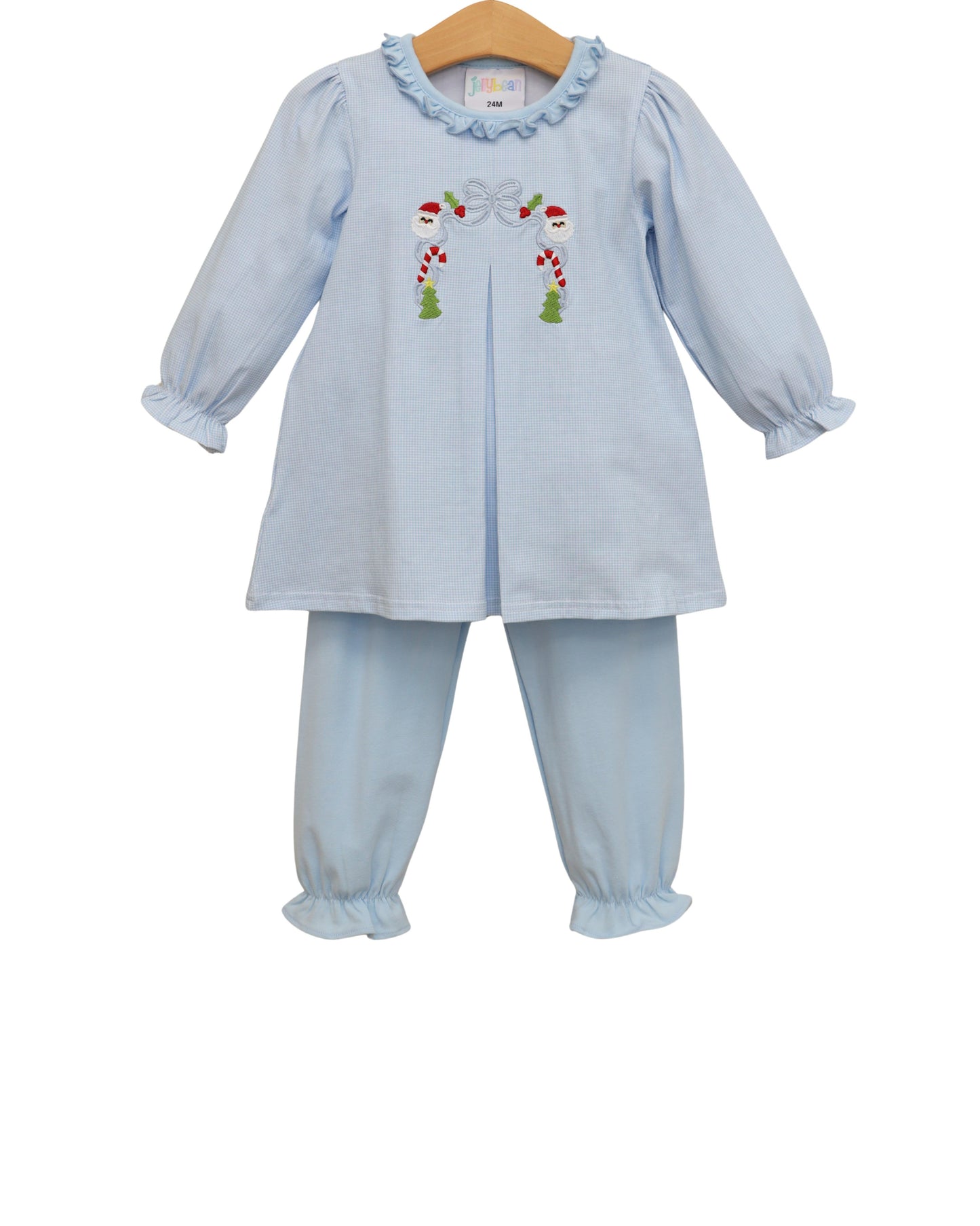 A Classic Christmas Pleat Bloomer Pants Set *Jelly Bean Christmas Preorder 26*