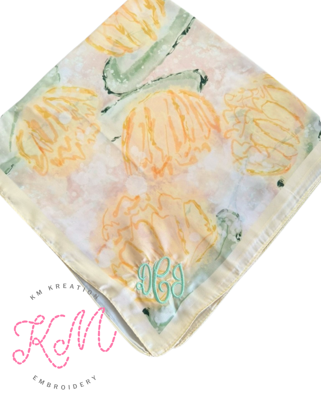 DISH Palm Royale Personalized Scarves *PREORDER FOR EVENT APRIL 23*