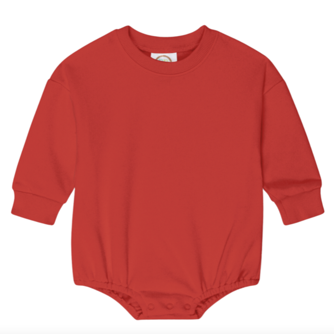 Red Sweatshirt Bubble