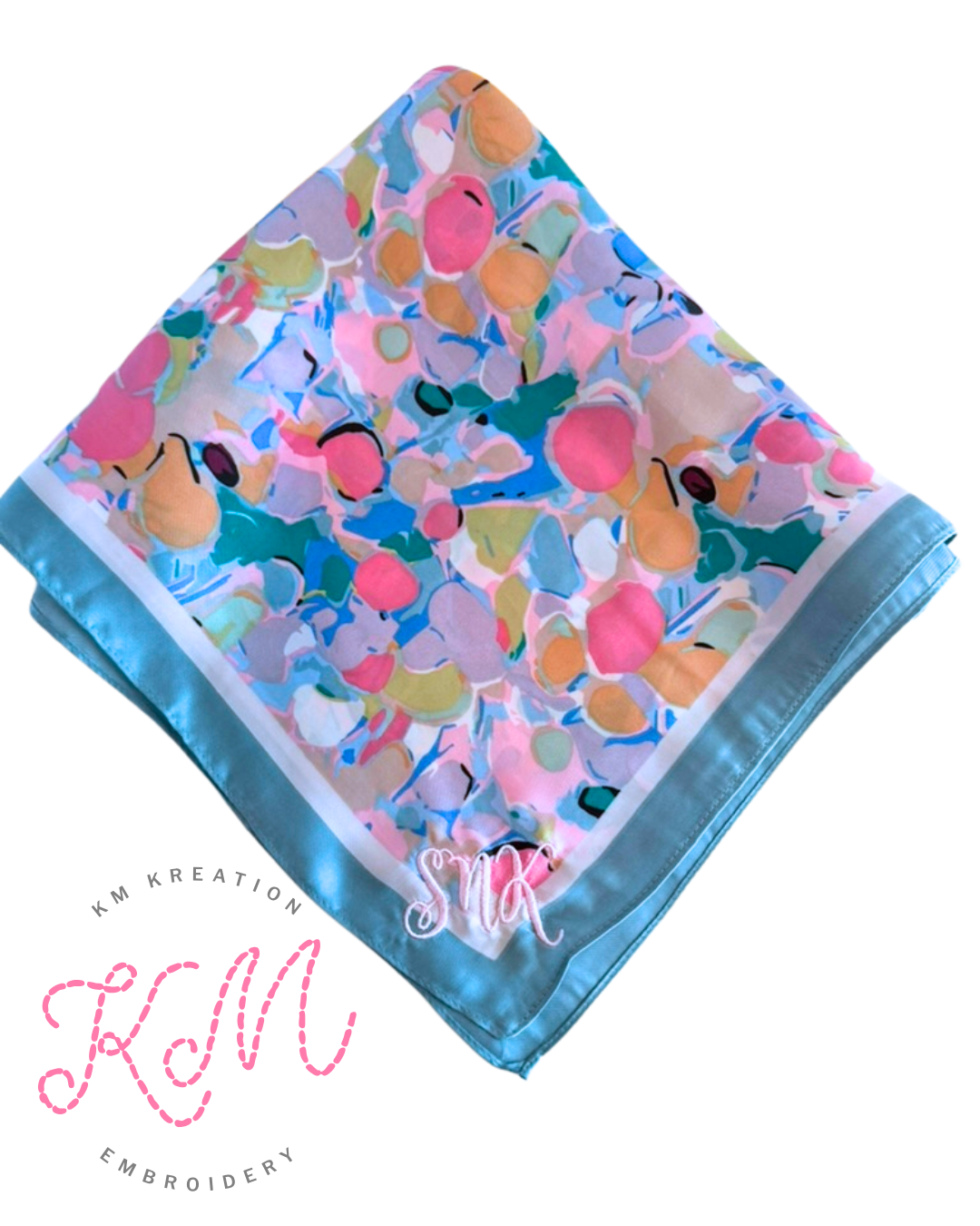 DISH Palm Royale Personalized Scarves *PREORDER FOR EVENT APRIL 23*