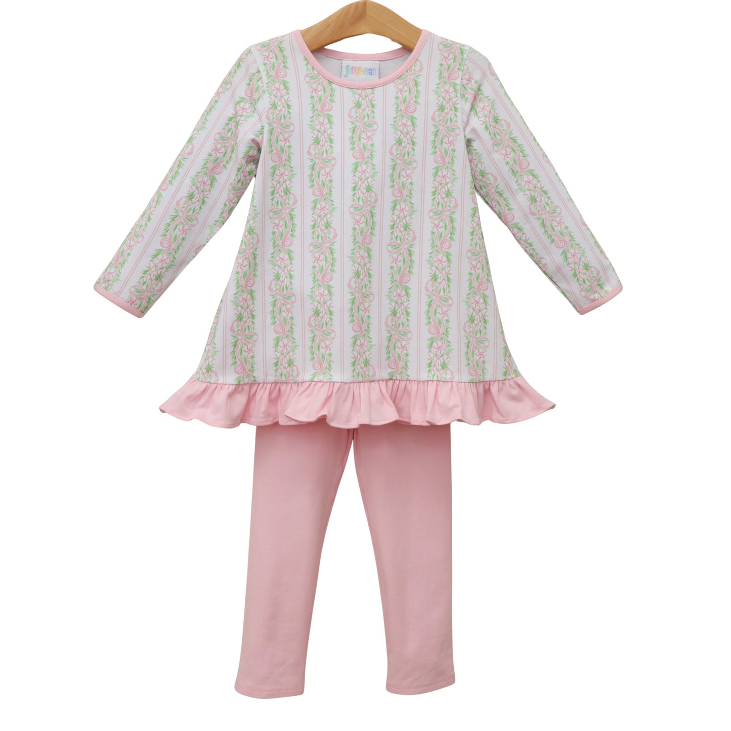 Blush and Boughs Ava Pants Set *Jelly Bean Christmas Preorder 26*