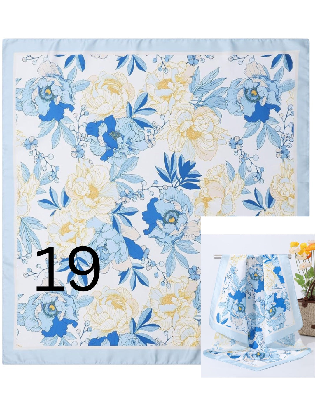 DISH Palm Royale Personalized Scarves *PREORDER FOR EVENT APRIL 23*