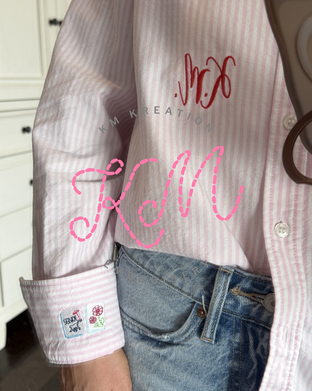 Women's Oversized White Button Up Oxford