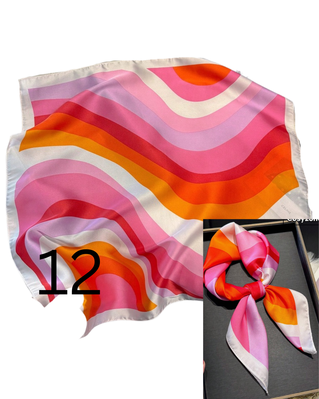DISH Palm Royale Personalized Scarves *PREORDER FOR EVENT APRIL 23*