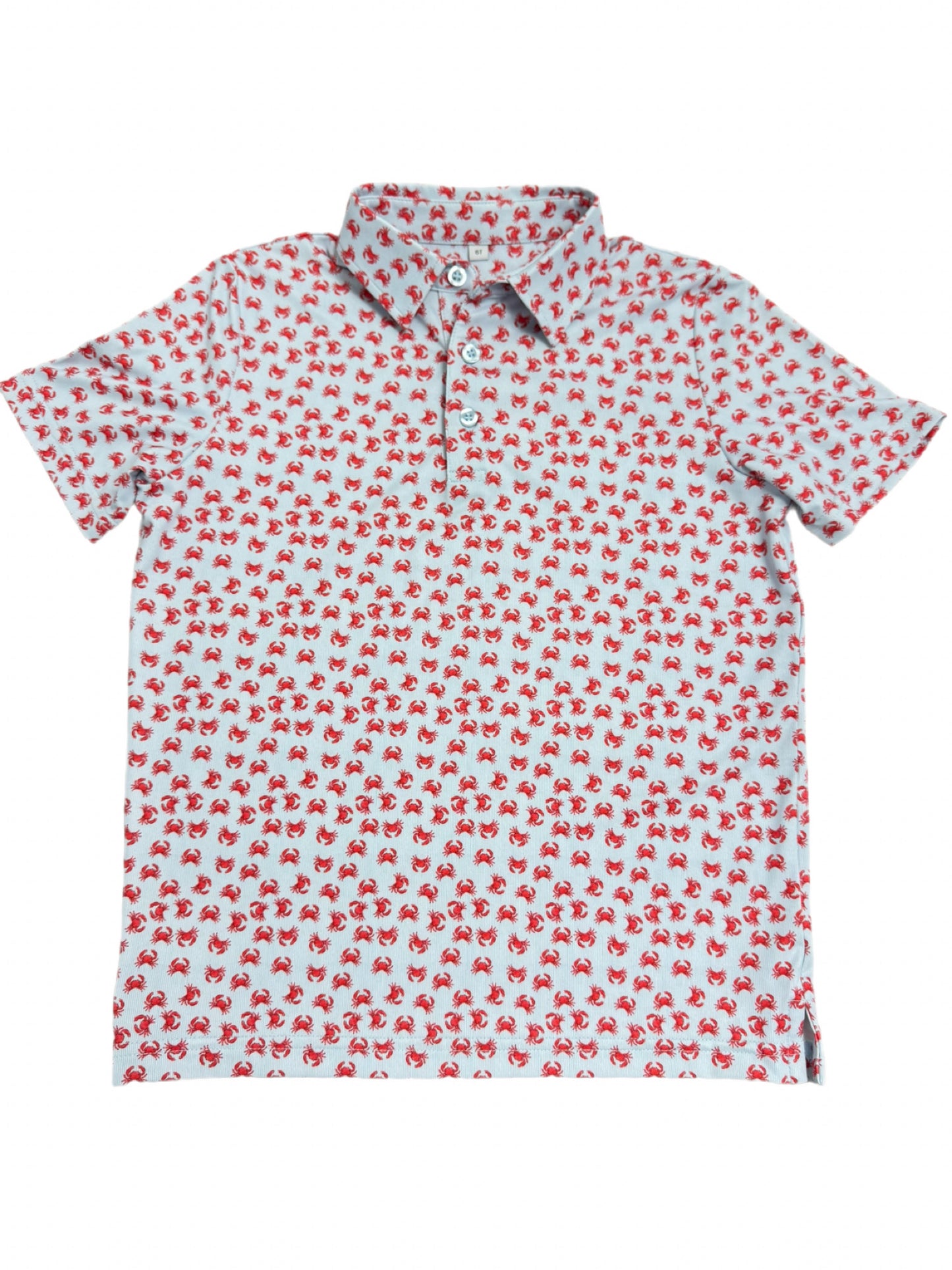 Boys' Chesapeake Crab Performance Polo *Hampton James B3 Collection Preorder*