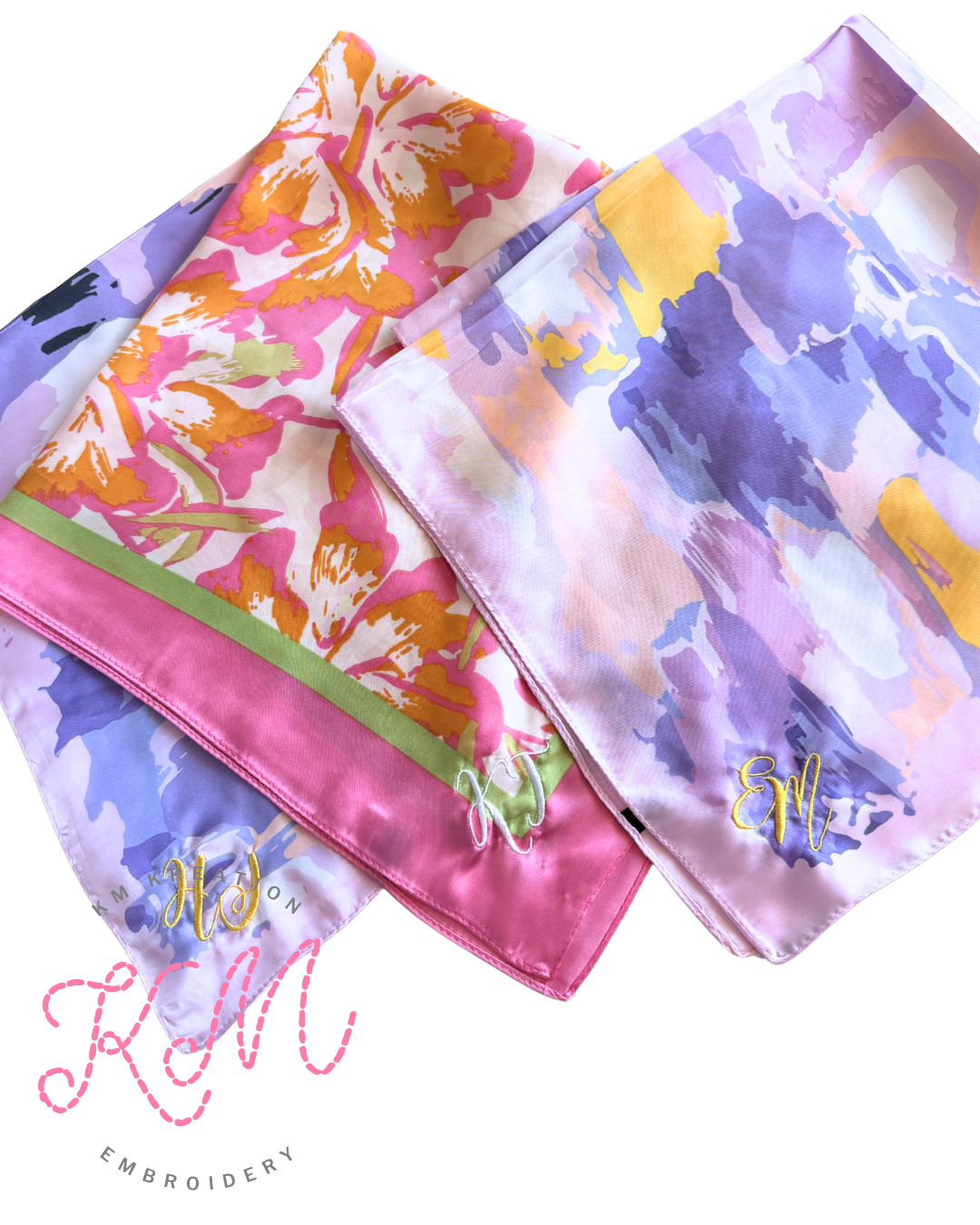 DISH Palm Royale Personalized Scarves *PREORDER FOR EVENT APRIL 23*