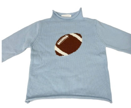 Football Knit Rollneck Sweater *HAMPTON JAMES ROLLNECK PREORDER 26*