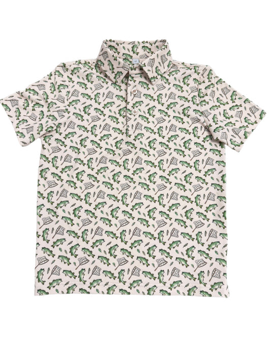 Boys' Reel Catch Performance Polo *Hampton James B3 Collection Preorder*