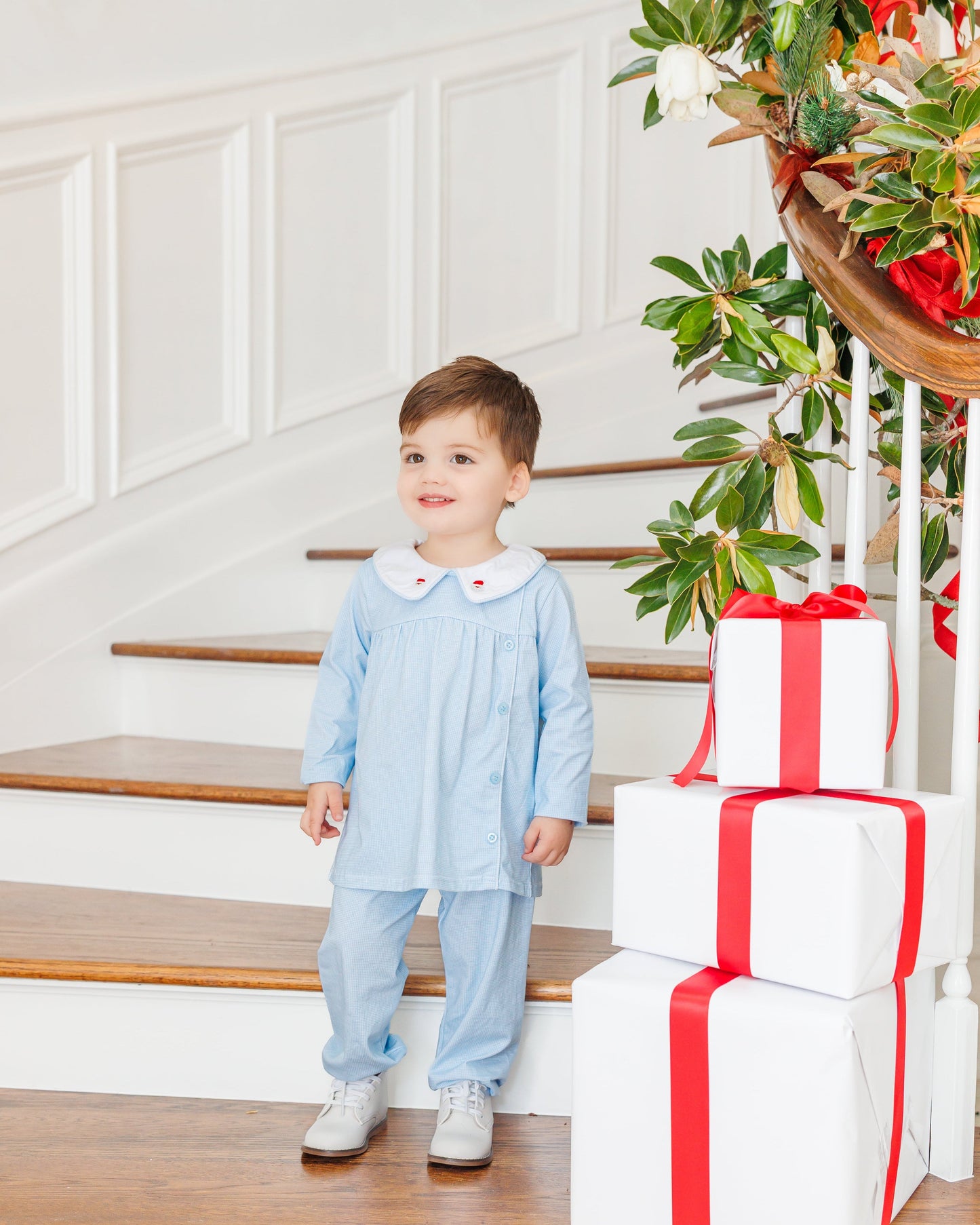 A Classic Christmas Bloomer Pants Set *Jelly Bean Christmas Preorder 26*
