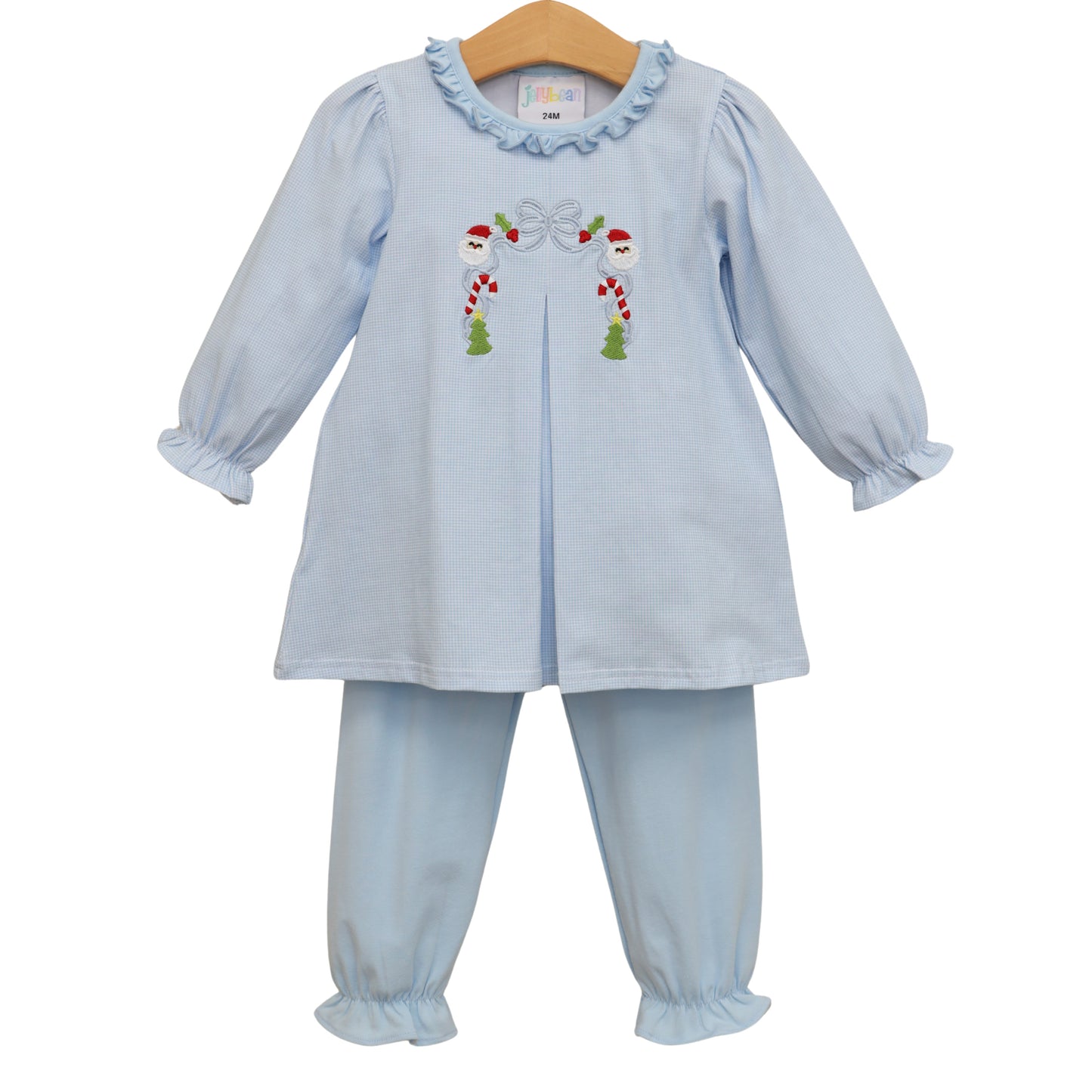 A Classic Christmas Pleat Bloomer Pants Set *Jelly Bean Christmas Preorder 26*