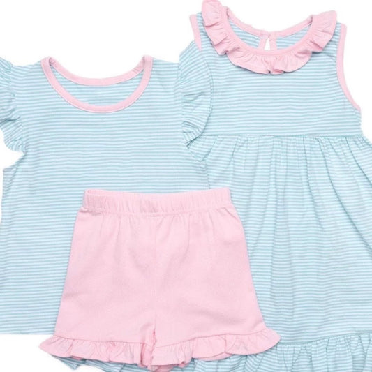 Girl's Summer Knit Stripe Collection *PREORDER*