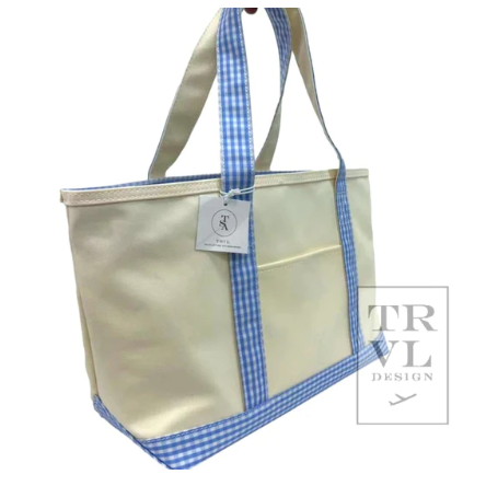 TRVL Design Coated Canvas Totes (Multiple Sizes)