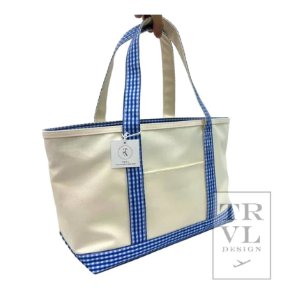 TRVL Design Coated Canvas Totes (Multiple Sizes)