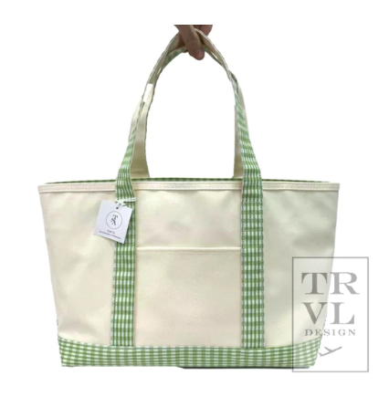 TRVL Design Coated Canvas Totes (Multiple Sizes)