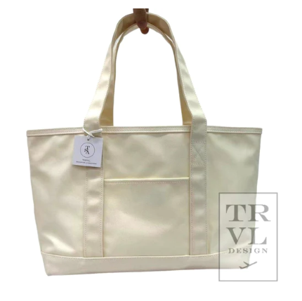 TRVL Design Coated Canvas Totes (Multiple Sizes)