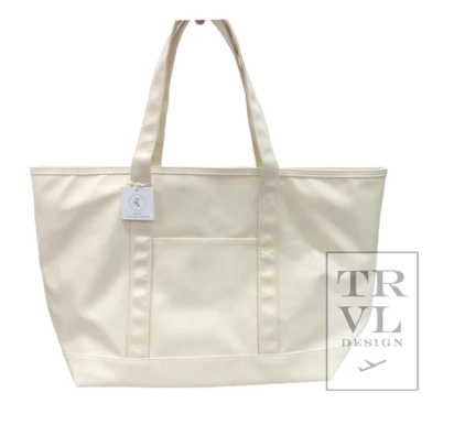 TRVL Design Coated Canvas Totes (Multiple Sizes)