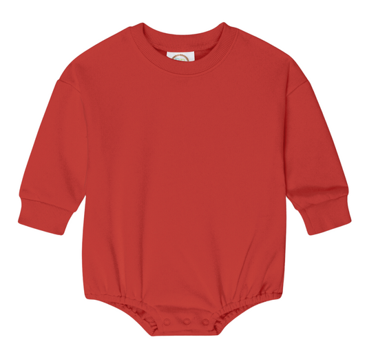 Red Sweatshirt Bubble