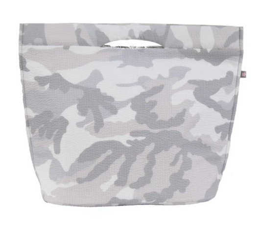 Snow Camo Mint® Lizzie Large Insulated Cooler Tote