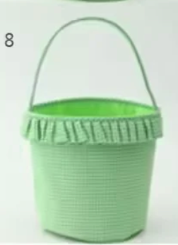 Easter Seersucker and Gingham Bucket *PREORDER*