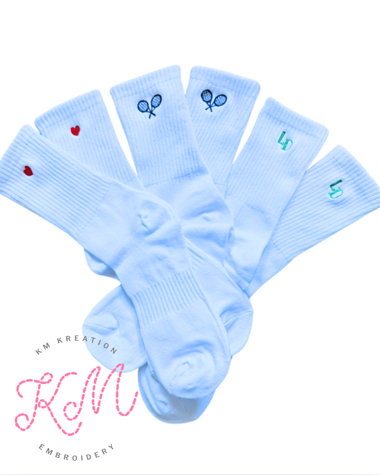 Women's Socks with Embroidery