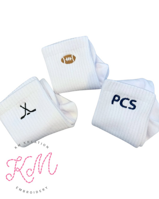 Kids Socks with Embroidery