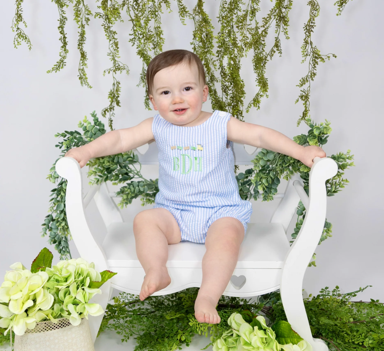 Unisex Seersucker Bubble