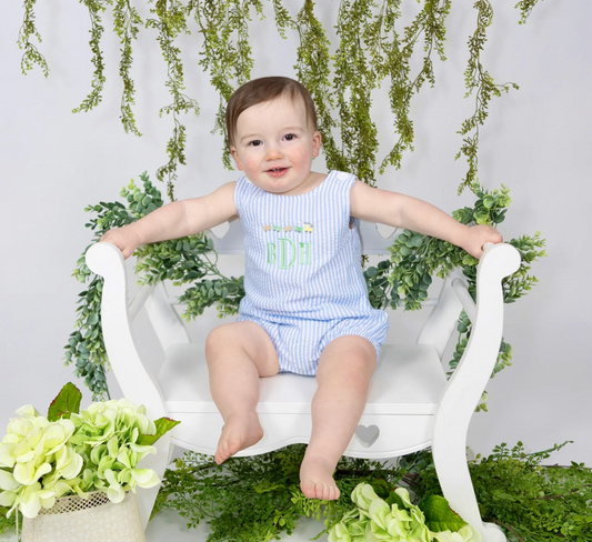 Unisex Seersucker Bubble
