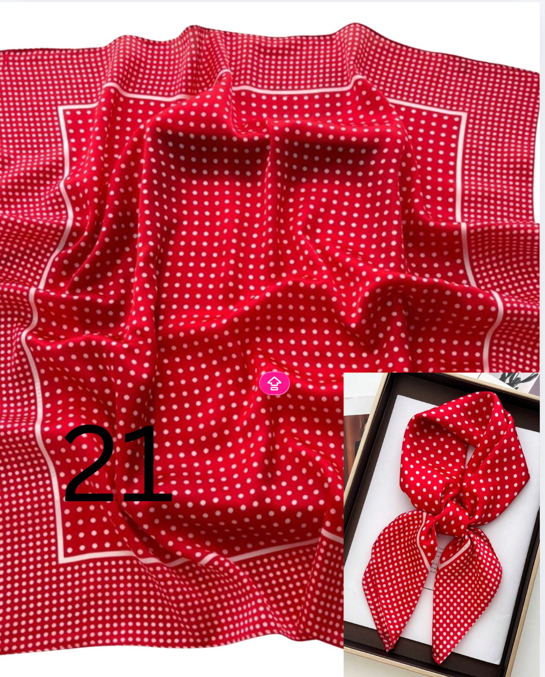 DISH Palm Royale Personalized Scarves *PREORDER FOR EVENT APRIL 23*