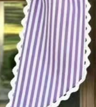 STRIPE RIC RAC TRIMMED WREATH SASH PREORDER