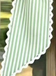 STRIPE RIC RAC TRIMMED WREATH SASH PREORDER
