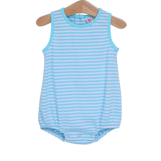 6M Aqua Stripe Avery Bubble