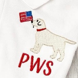 Patriotic Pup Polo *Design Only*