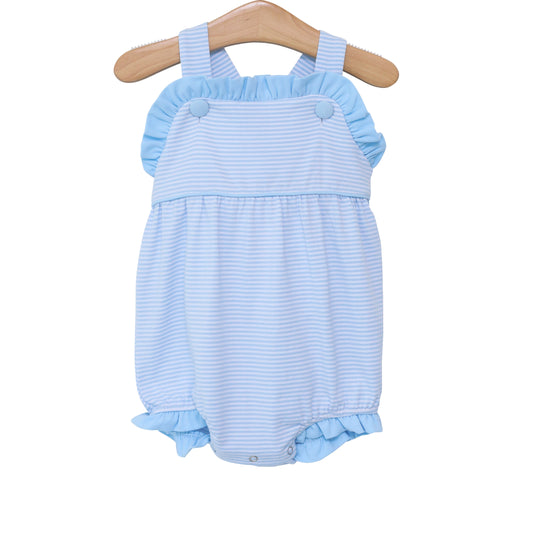 6M Light Blue Stripe Lucy Sunsuit