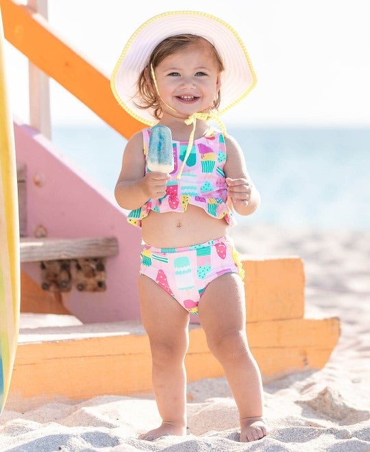 18-24M Ice Cream Social Peplum Tankini (2022 Style)