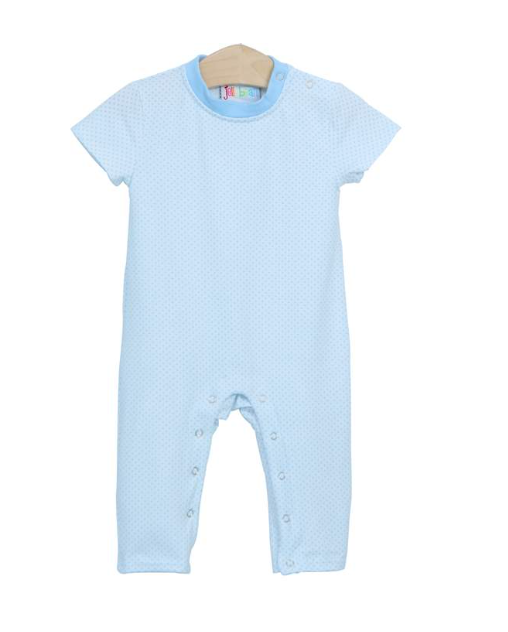 2T Bitty Dot Long Pant Romper