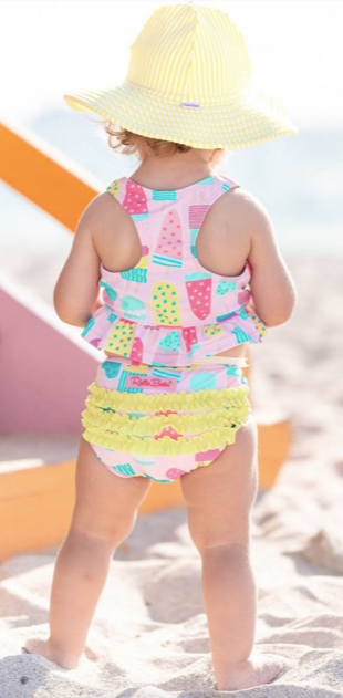 18-24M Ice Cream Social Peplum Tankini (2022 Style)