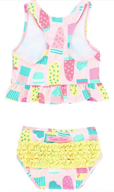 18-24M Ice Cream Social Peplum Tankini (2022 Style)