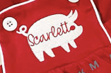 Floss Stitch Pig**DESIGN ONLY**