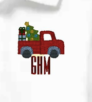 Christmas Truck MINI POLO*Design Only*