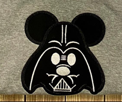 Darth Mickey Applique *Design Only*