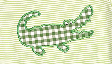 Alligator Applique **DESIGN ONLY**