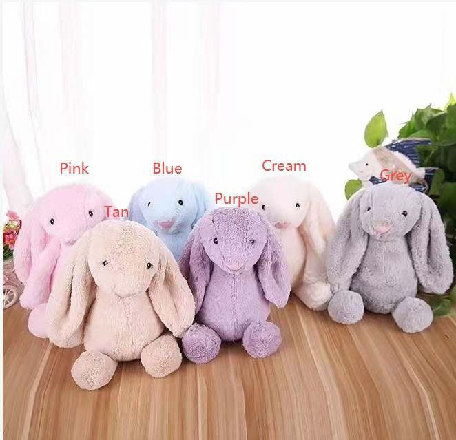 Soft Plush Bunny with Personalized Ear **PREORDER**