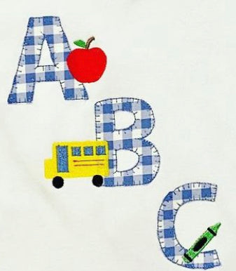 ABC Appliqué*Design Only*